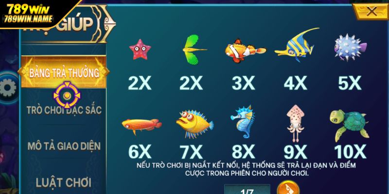 Tỷ lệ thưởng trong bắn cá Rồng