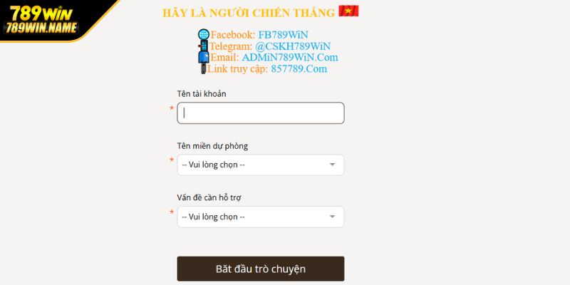 Khắc phục sự cố quên mật khẩu 789WIN hiệu quả