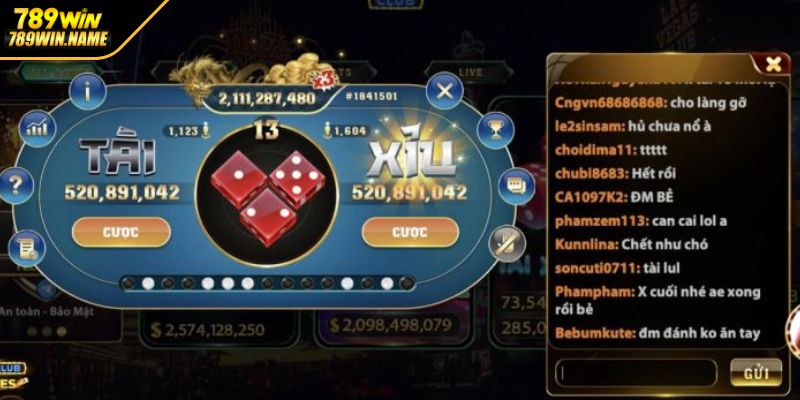 Tài xỉu khái quát luật chơi 789WIN chiến thuật nâng cao