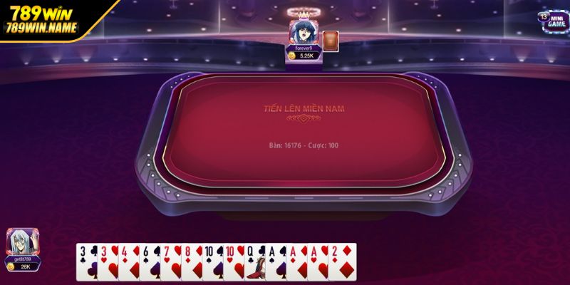 Chia và thứ tự chơi Tiến Lên Miền Nam